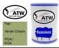 Preview: Fiat, Verde Chiaro, PGA / KGA: 500ml Lackdose, von ATW Autoteile West.